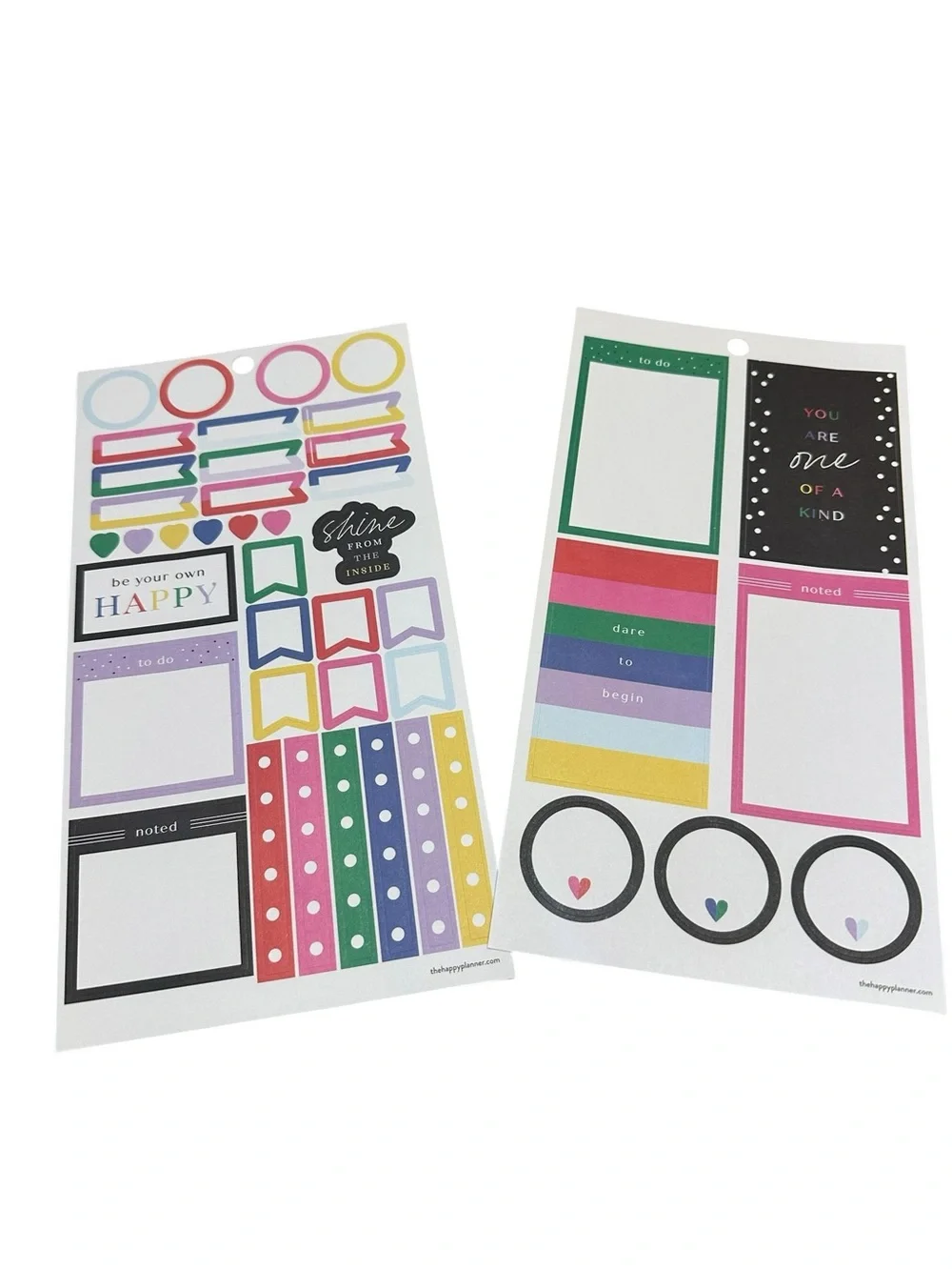 The Happy Planner Color Me Happy Big Size Planner Accessories Pack